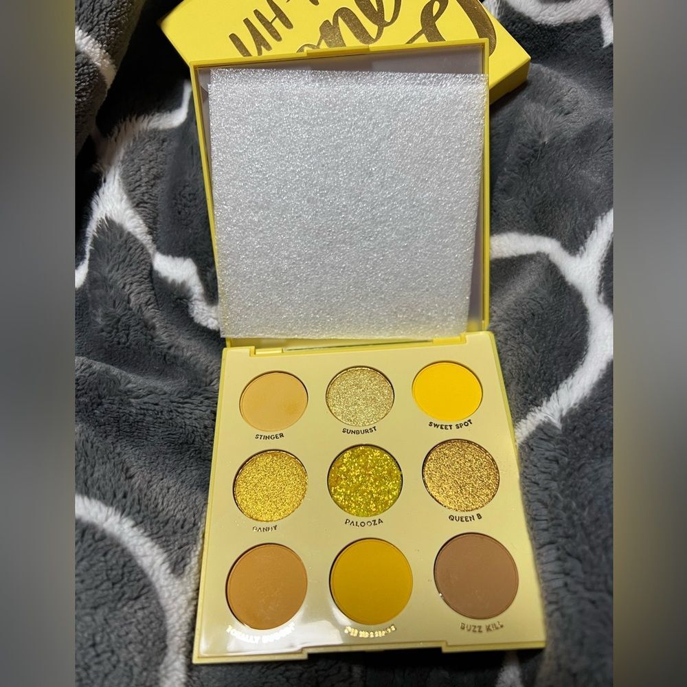 Colourpop UH-HUH HONEY 9 Pan Pressed Powder Eyeshadow Palette 0.03 oz NEW IN BOX